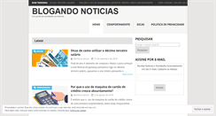 Desktop Screenshot of blogandonoticias.com