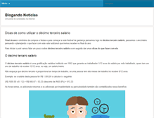 Tablet Screenshot of blogandonoticias.com